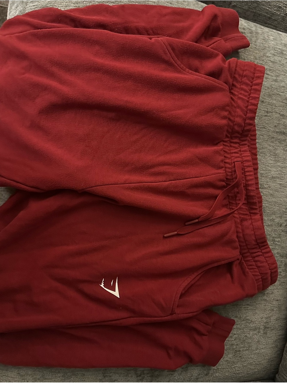 Gymshark Red Joggers